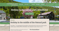 Desktop Screenshot of kratzmuehle.de